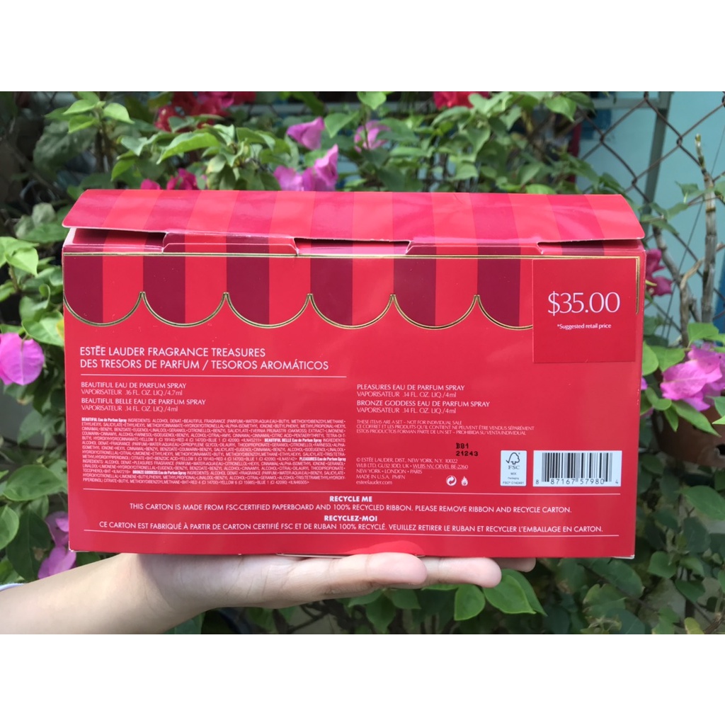 GIFT SET NƯỚC HOA ESTEE LAUDER 4 PCS