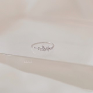 Nhẫn Bạc Đính Đá Aura