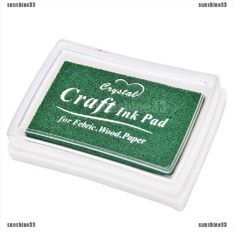 【COD•suns】NEW Free Shipping Child Craft Oil Based DIY Ink Pad Rubber Stamps Fa