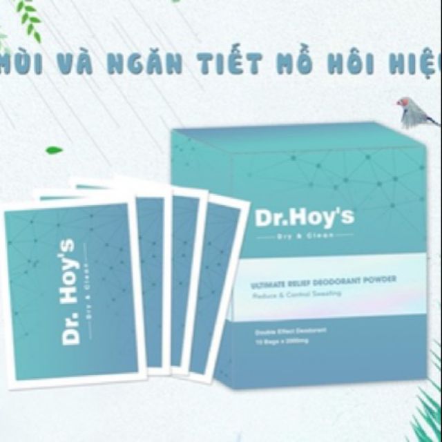 [INCU16APR] Dr HOY'S_ KHỬ MÙI VÀ NGĂN TIẾT MỒ HÔI HIỆU QUẢ | BigBuy360 - bigbuy360.vn
