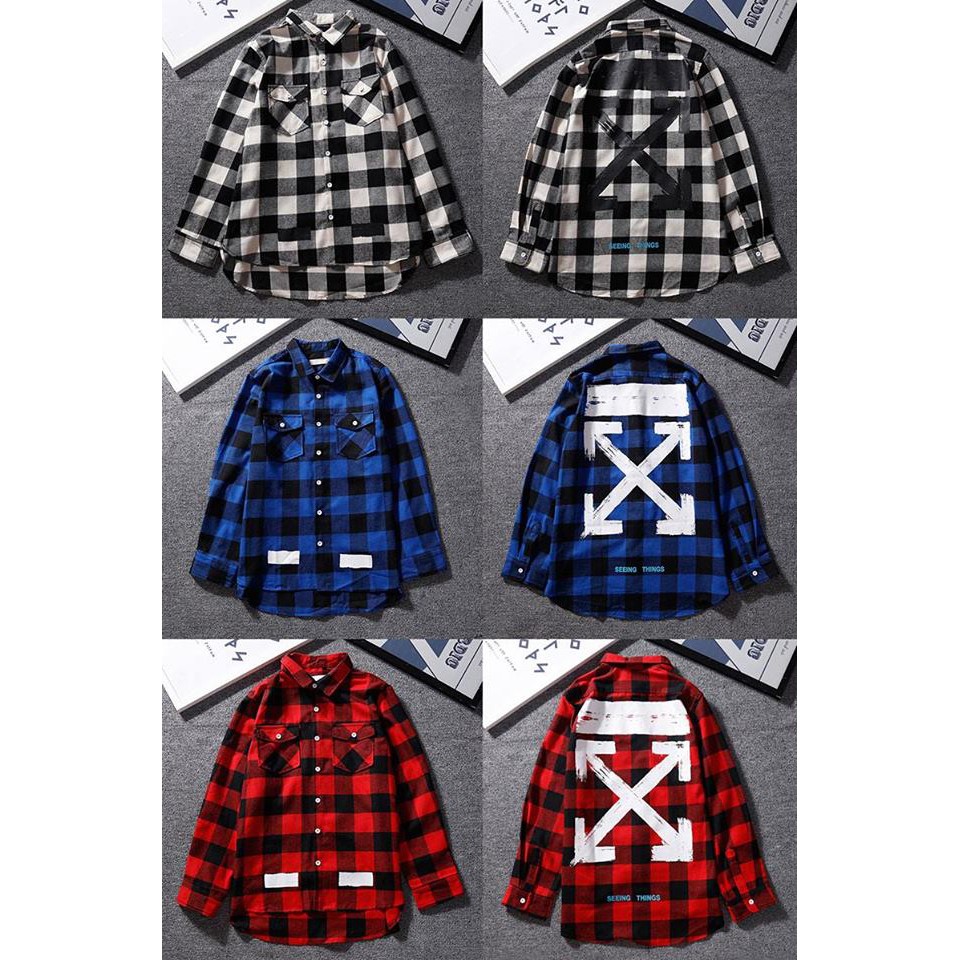 FLANNEL Off WHITE‼️