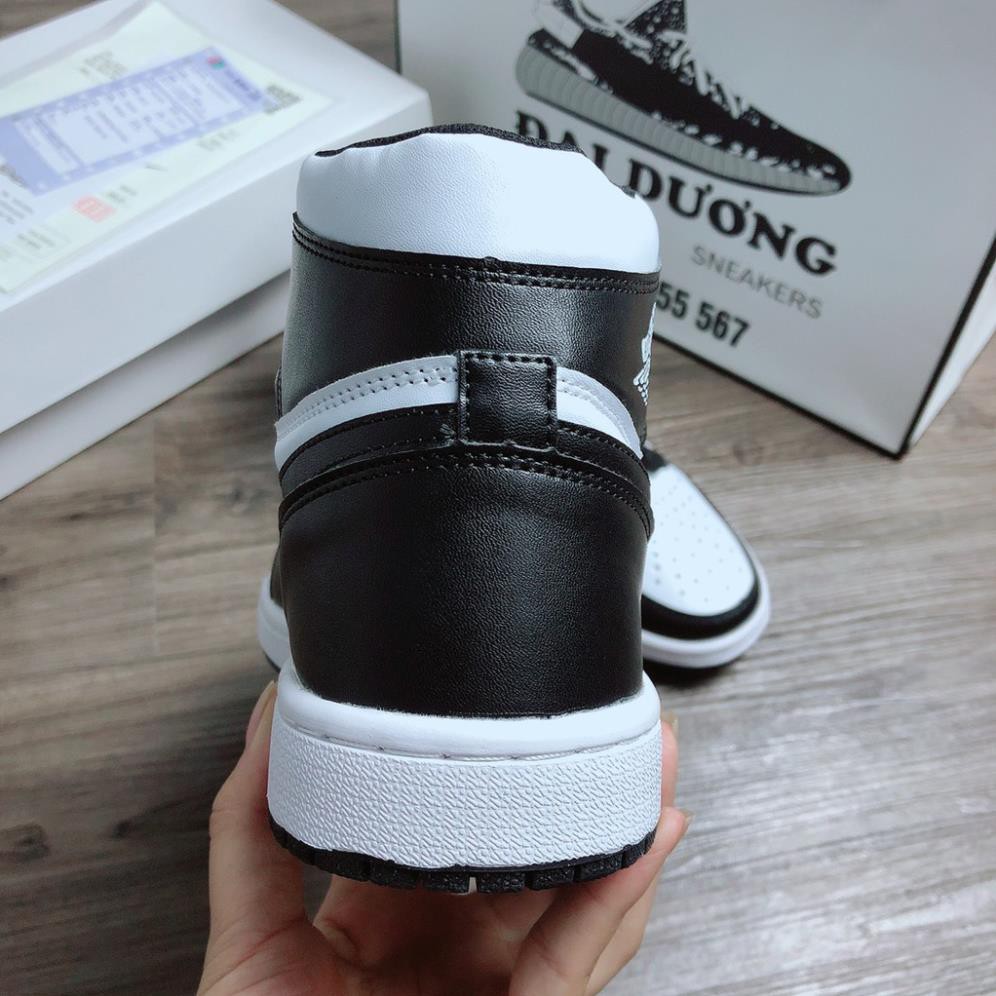 jd đen trắng cao cổ bản trung giày nam giày nữ giày sneakers giày sneaker | BigBuy360 - bigbuy360.vn