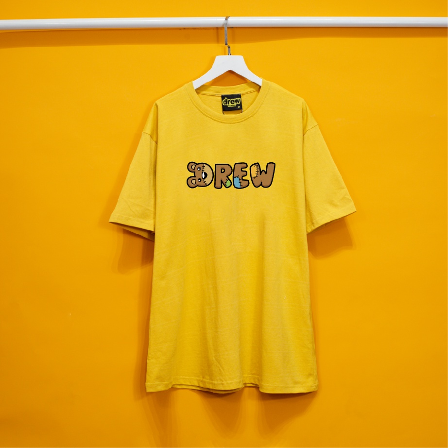 Áo thun tay lỡ DREW House chữ gấu Hogoto shop , Áo thun unisex nam nữ form rộng oversize chất liệu Cotton | BigBuy360 - bigbuy360.vn