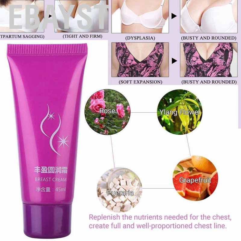 [Hàng mới về] Ebayst Kem bôi giúp làm săn chắc và tăng độ đàn hồi cho ngực 45g | BigBuy360 - bigbuy360.vn