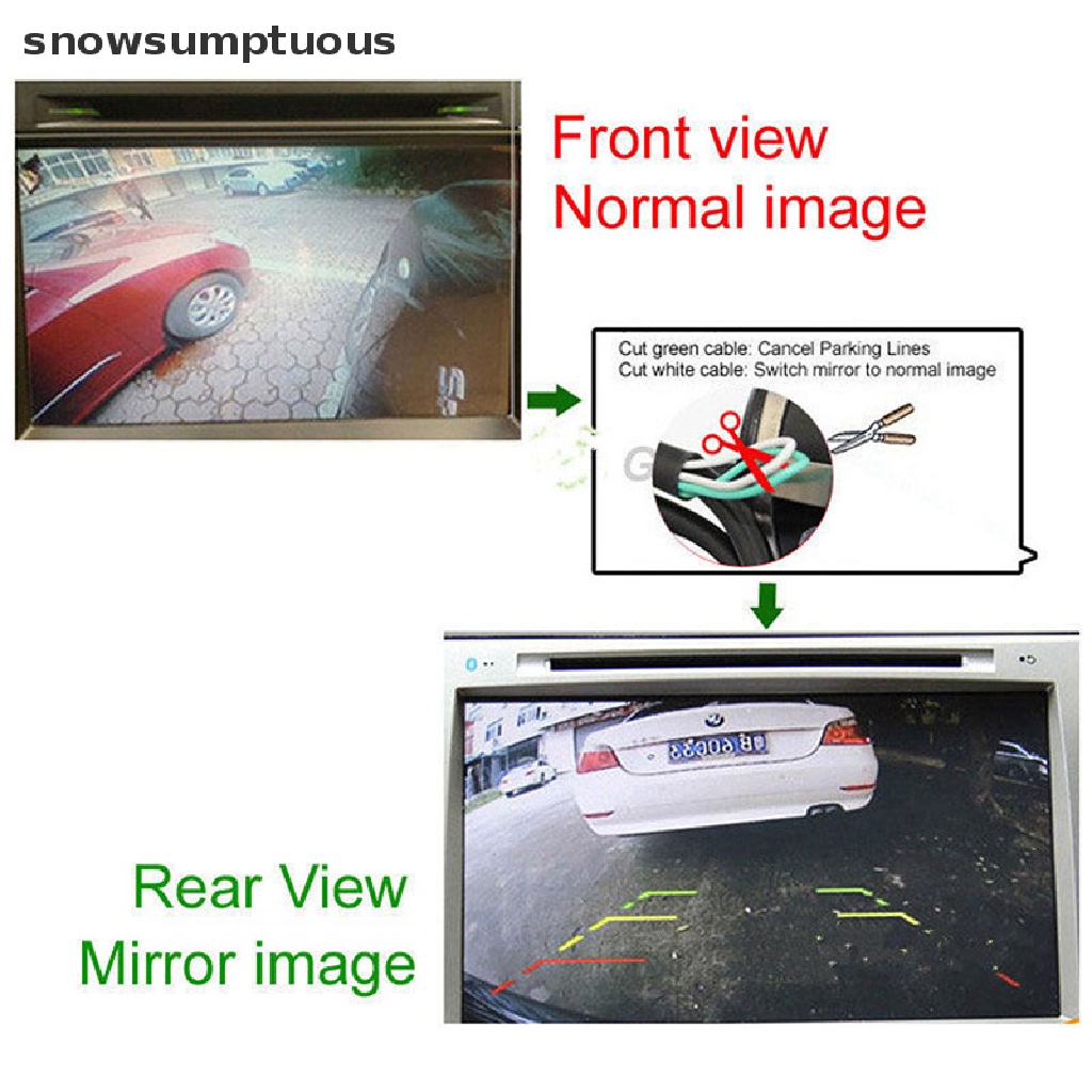 SONY Camera Chiếu Hậu / Trước / Sau Xoay 360 Độ Cho Xe Hơi