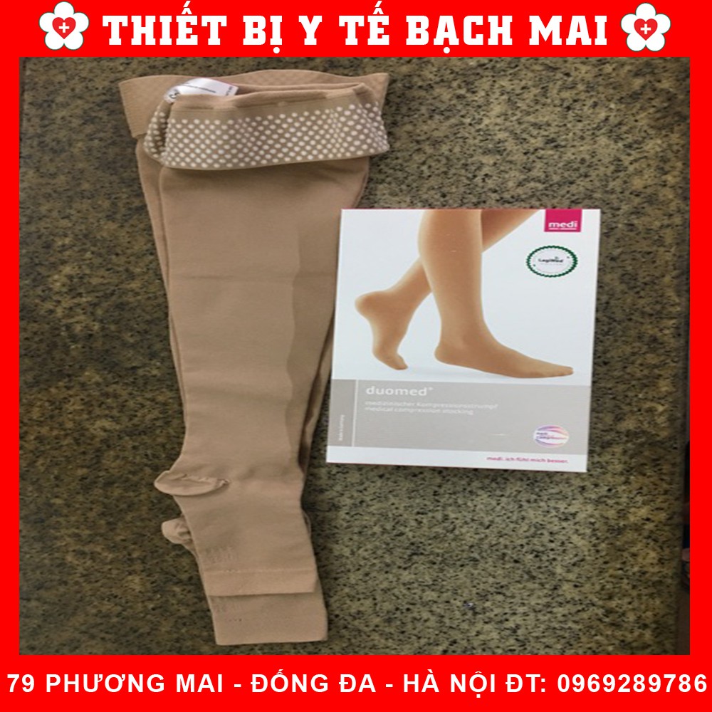 Vớ Y Khoa - Tất Giãn Tĩnh Mạch Medi Duomed Đùi, Gối [Nhập Khẩu Đức]