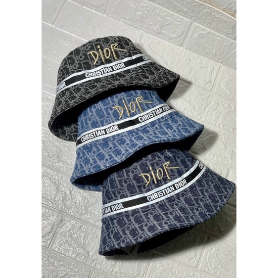 nón bo in dior kiểu bucket cho nam nữ