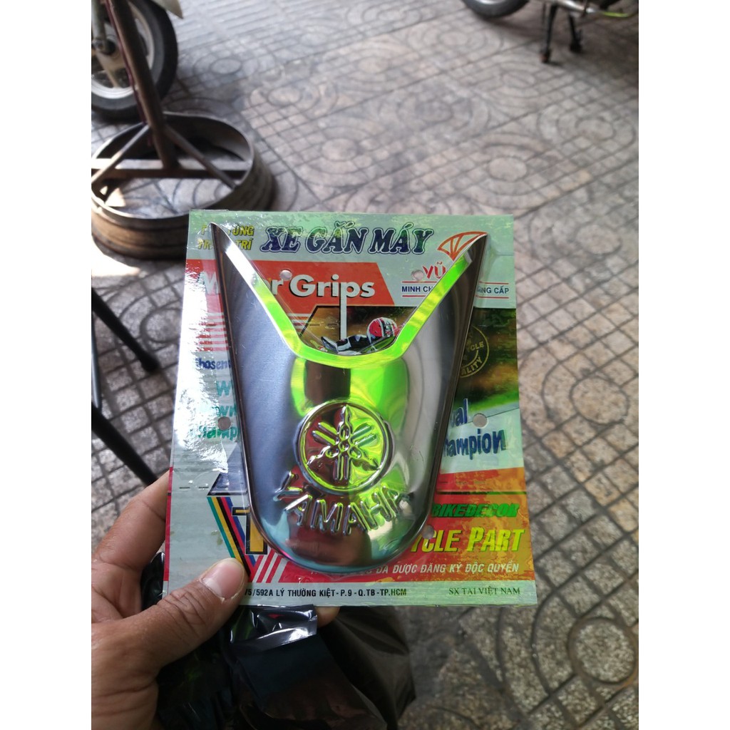 BỘ ỐP MỎ DÈ INOX TRƯỚC SAU XE SIRUS