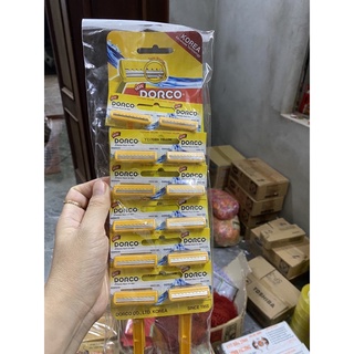 sỉ 10 vỉ dao cạo dâu du lịch (120 bàn)