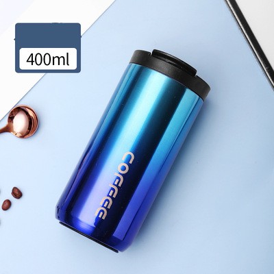 Cốc giữ nhiệt coffee holic 400ml S6 lõi inox 304 không gỉ chống tràn giữ được nhiệt từ 6 đến 8 tiếng pha cafe tiện lợi