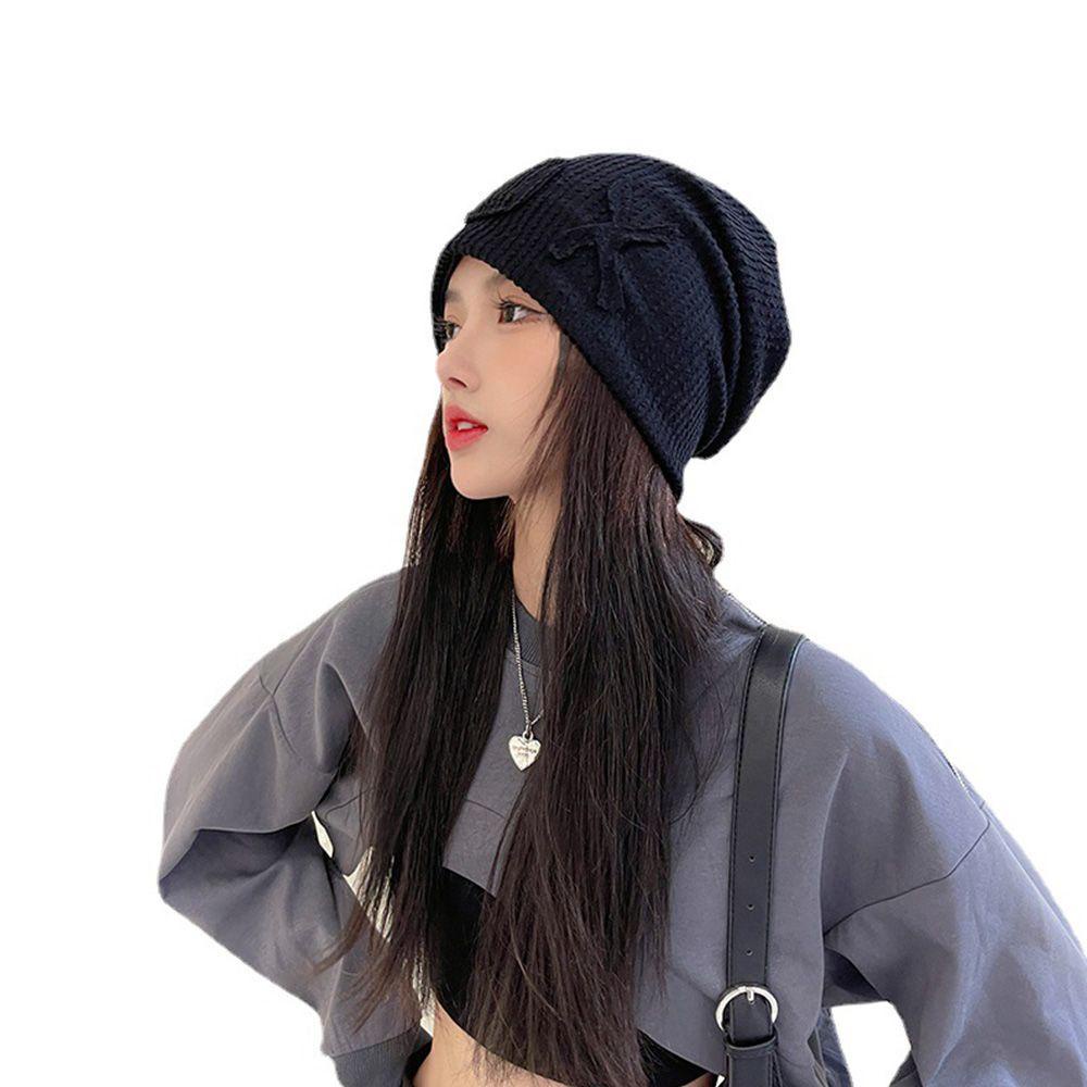 Mũ Len Beanie Nam Nữ Màu Trơn Dễ Thương