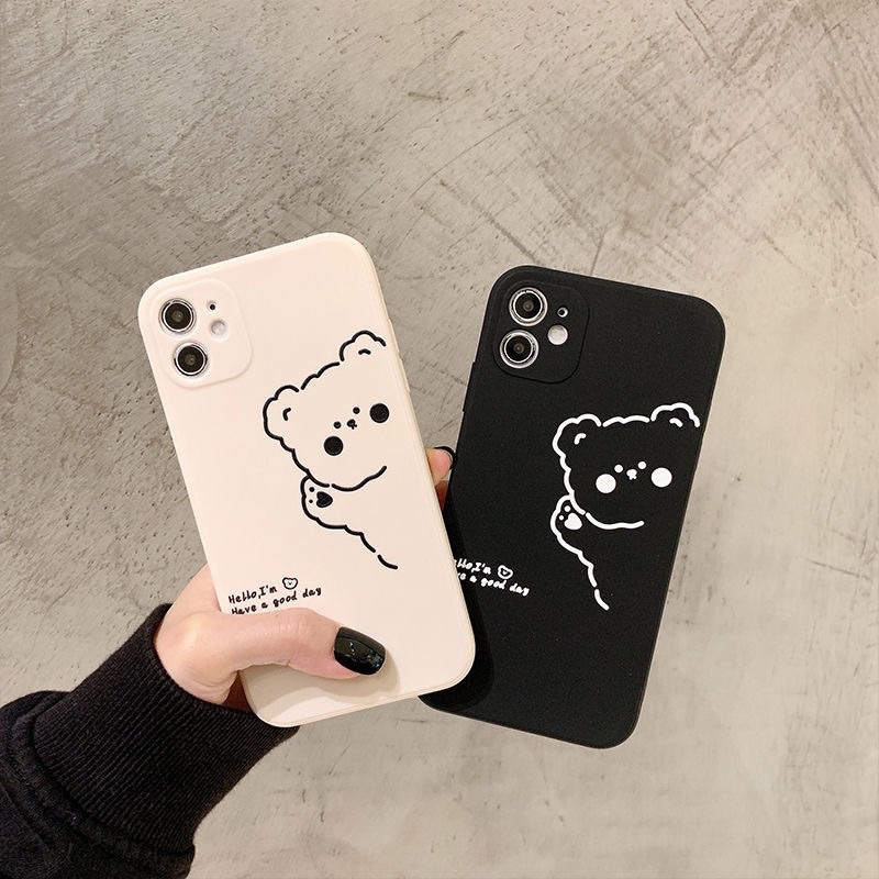 ỐP GẤU 3 MÀU ĐỦ DÒNG ĐT IPHONE SAMSUNG OPPO VIVO XIAOMI