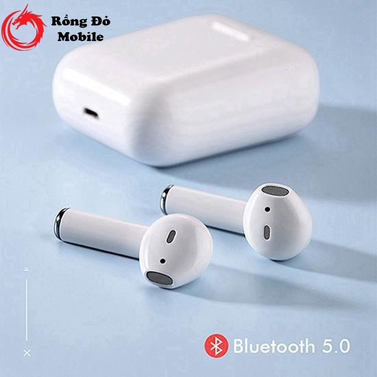 Tai nghe bluetooth 5.0 TWS i12 điều khiển cảm biến âm thanh có hỗ trợ đàm thoại bảo hành 1 đổi 1 do lỗi nhà sản xuất