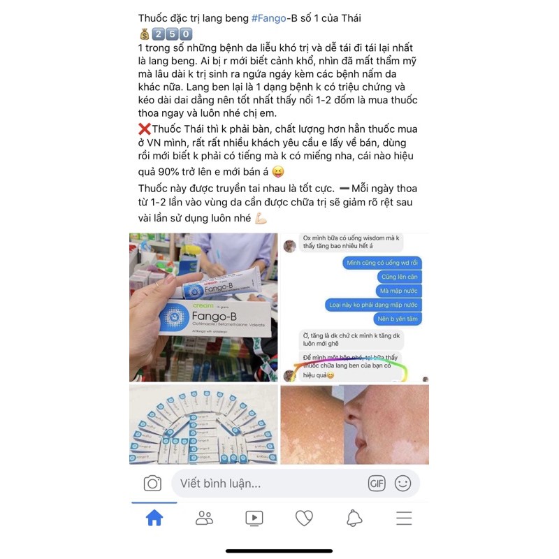 KEM BÔI LANG BEN  THÁI LAN