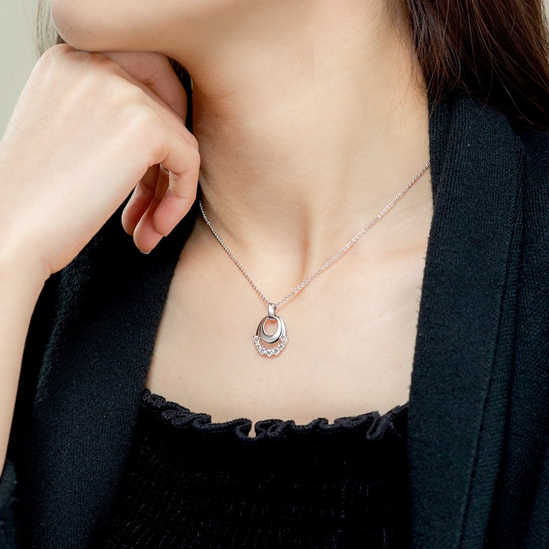 Dây chuyền dính đá xinh xắn dành cho nữ ANTA Jewelry ATJ8030