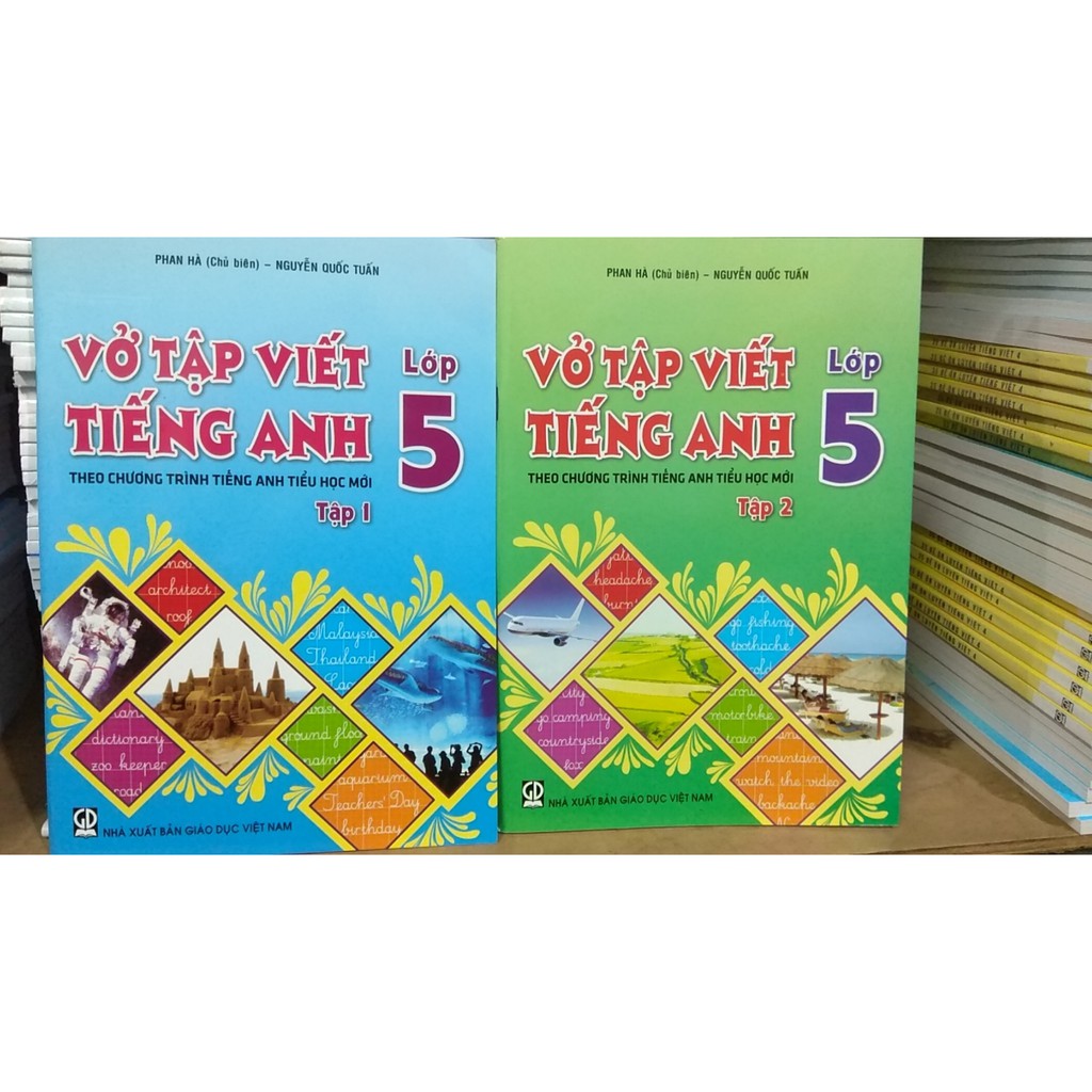 Sách - Vở Tập Viết Tiếng Anh 5 - NXB Giáo dục