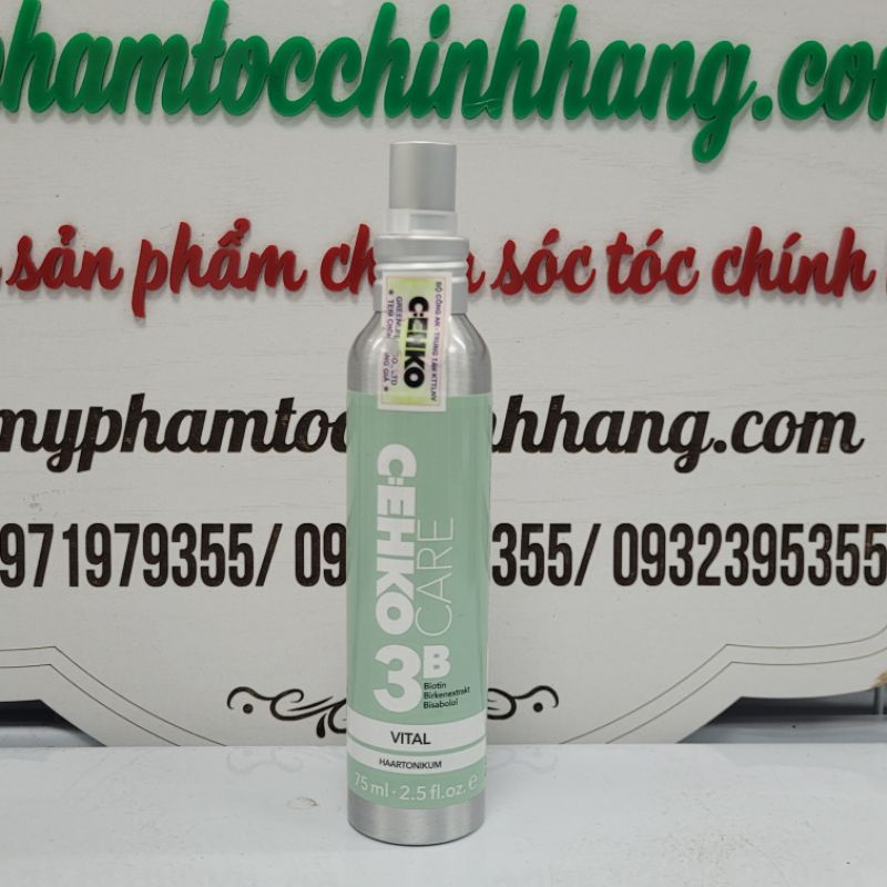 THUỐC MỌC TÓC DẠNG XỊT CEHKO HAARTONIKUM 75ML