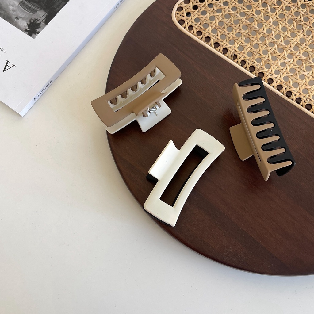 Kẹp Tóc Hình Móng Vuốt Phối Màu Sắc Độc Đáo Thời Trang Cho Nữ