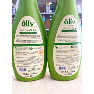 Dầu Gội Dưỡng Tóc Oliv Oliu 650ml
