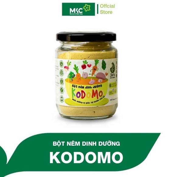 Bột nêm dinh dưỡng, Bột nêm rau quả Kodomo Jan's phụ gia ăn dặm cho bé kích ứng ngon lành ăn được nhiều hơn thế 90g