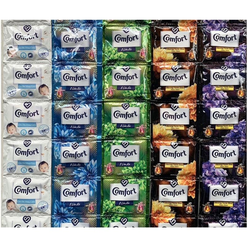1 Dây 10 Gói Comfort 1 Lần Xả