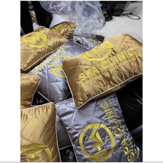 Gối + ruột lụa trần bông spa