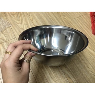 BÁT INOX RỬA MẶT SÂU - SIZE 22CM