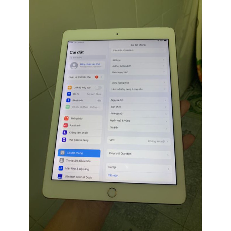 ( Xả hàng ) Máy tính bảng Ipad Air 2 bộ nhớ 32GB wifi 4G màu Gold Zin Đẹp/ Giao hàng toàn Quốc