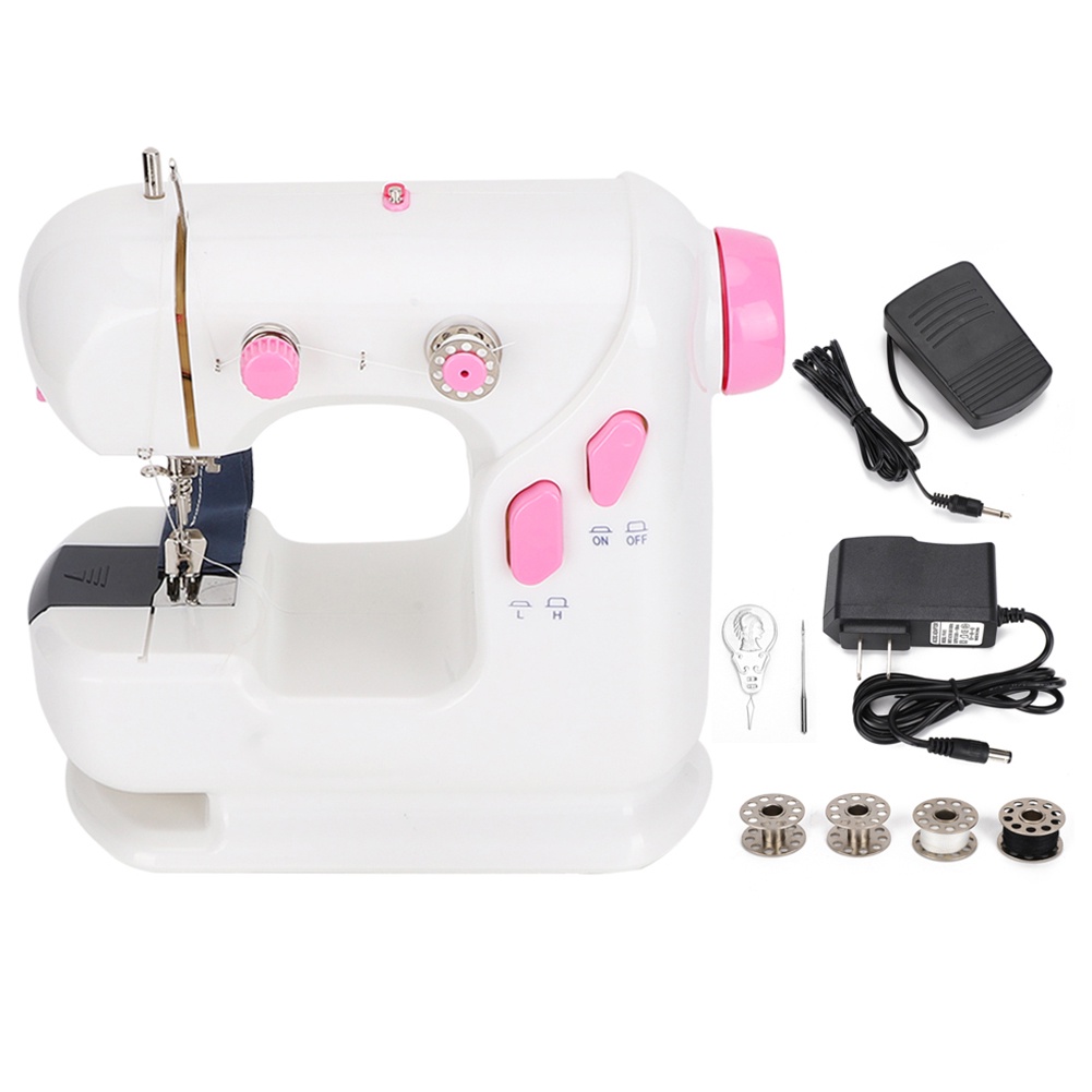 YAYALA Household Sewing Machine Electric Desktop Mini Metal Thick Upgrade US Plug 110-220v