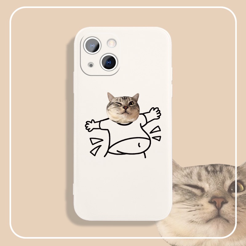 Ốp Iphone Hình Thú chó mèo Cực Chất Ốp iphone vuông cạnh 6/6plus/6s/6splus/7/7plus/x/xr/xs/11/12/13/pro/max/plus/promax