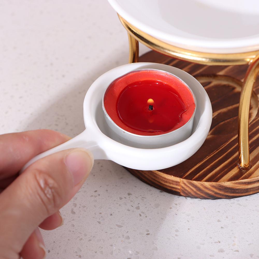 Giá Đỡ Đèn Bằng Gốm Sứ &amp; Kim Loại Dùng Trang Trí Thủ Công
