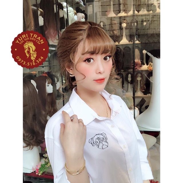 Tóc giả mái ❤FREESHIP❤ MÁI THƯA BÁT XOĂN