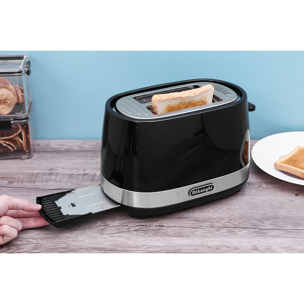 [Delonghi CTLA2103] Máy nướng bánh mì Delonghi CTLA2103.BK
