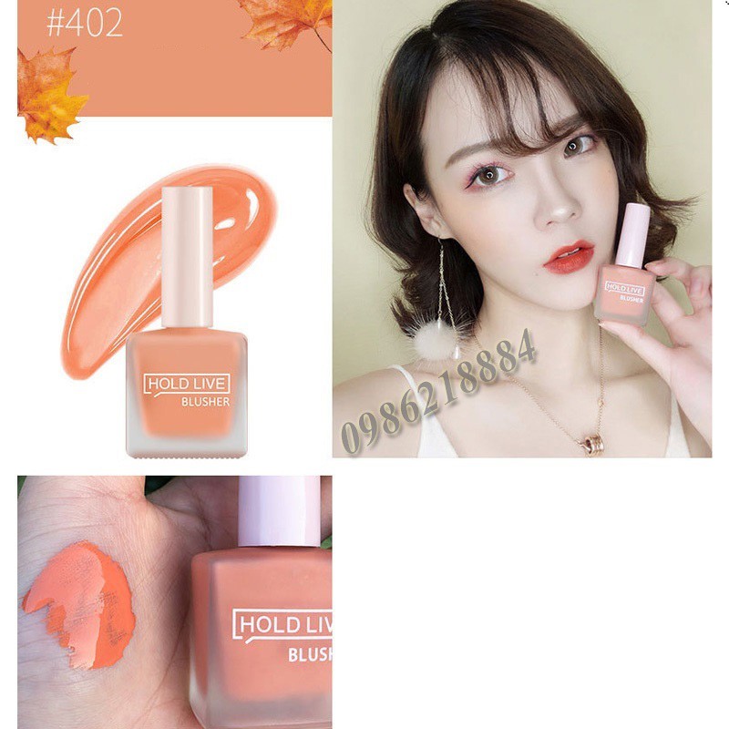 Má hồng dạng kem Hold Live Fruit Juice Blusher HFB65 | Thế Giới Skin Care
