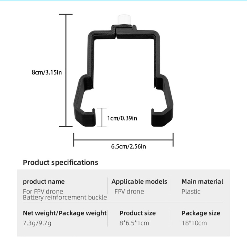 Giá Đỡ Cố Định Chống Rơi Trọng Lượng Nhẹ Cho FPV Combo