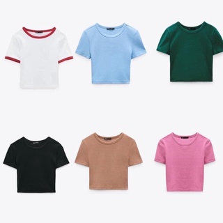 Áo crop top Zara auth có sẵn