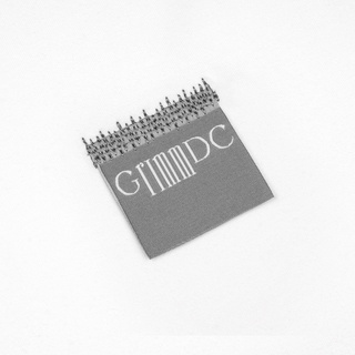 Grimm DC Áo thun tay dài Monogram // Trắng