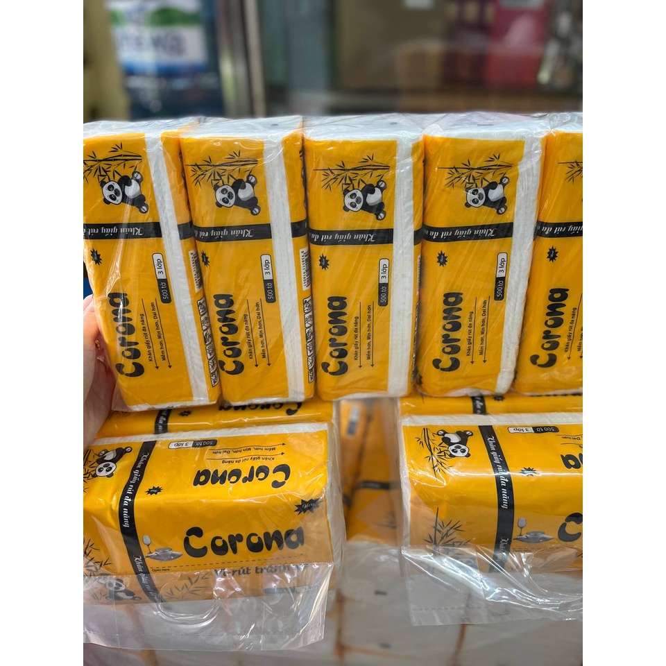 Giấy rút Corona 500 tờ/ gói