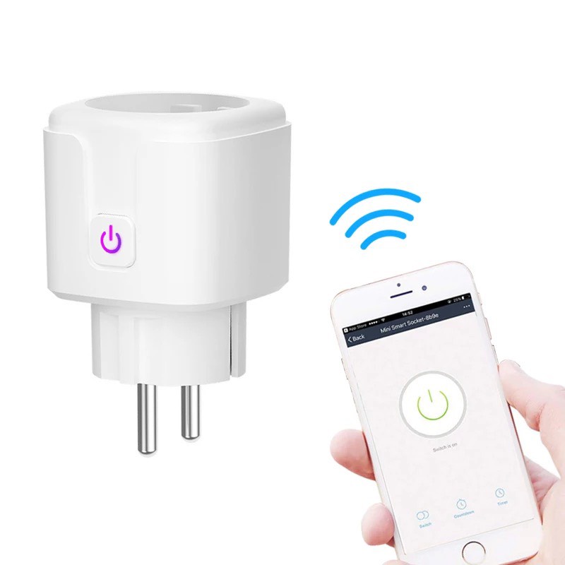 Ổ cắm thông minh wifi tuya smartlife có đo điện tiêu thụ