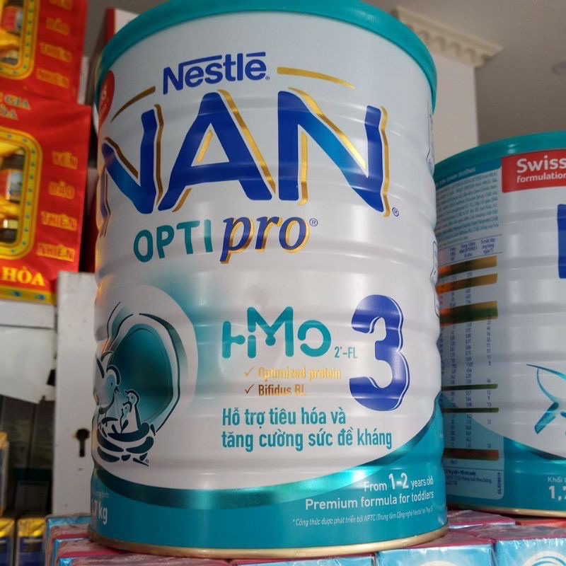 (sữa nan mẫu mới nhất 1,7kg) mẫu HMO thay cho mẫu 1,8kg