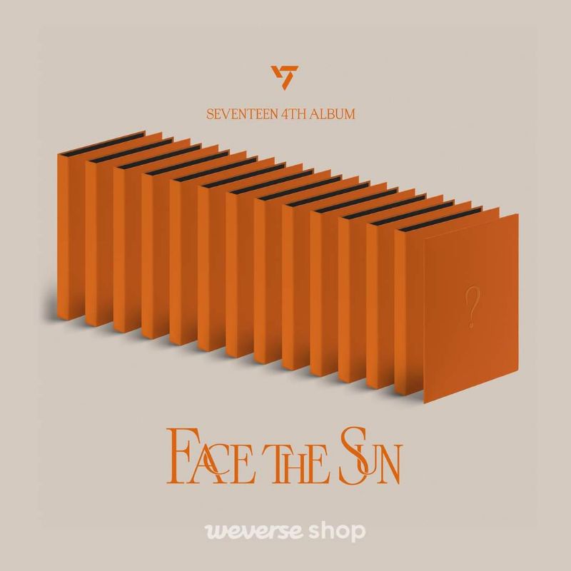 SEVENTEEN FACE THE SUN - CARAT VER | ẢNH ALB NHÓM SVT (RANDOM )