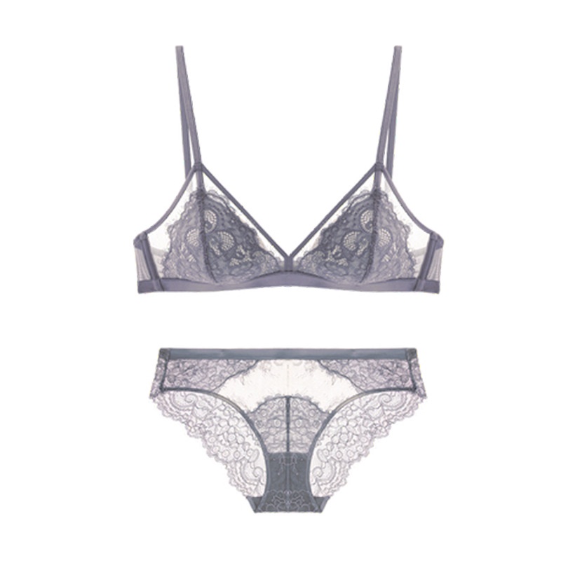 Bộ Đồ Lót Ren Không Gọng Mút Mỏng Nâng Ngực  Dáng Sexy Fenti CY-0608 | BigBuy360 - bigbuy360.vn