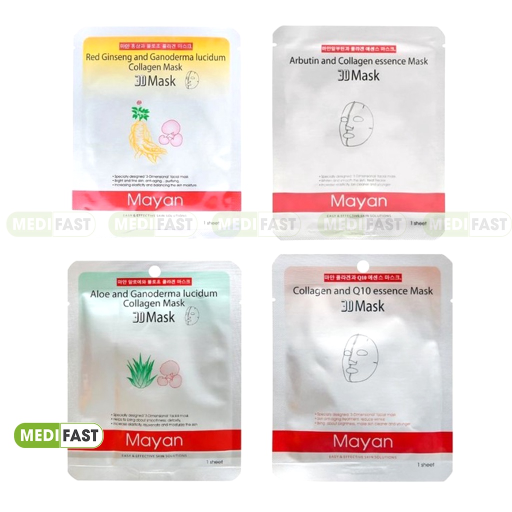 Mặt nạ 3D Mayan - Giúp bảo vệ làn da, dưỡng da, tăng tính đàn hồi, ngăn ngừa lão hóa