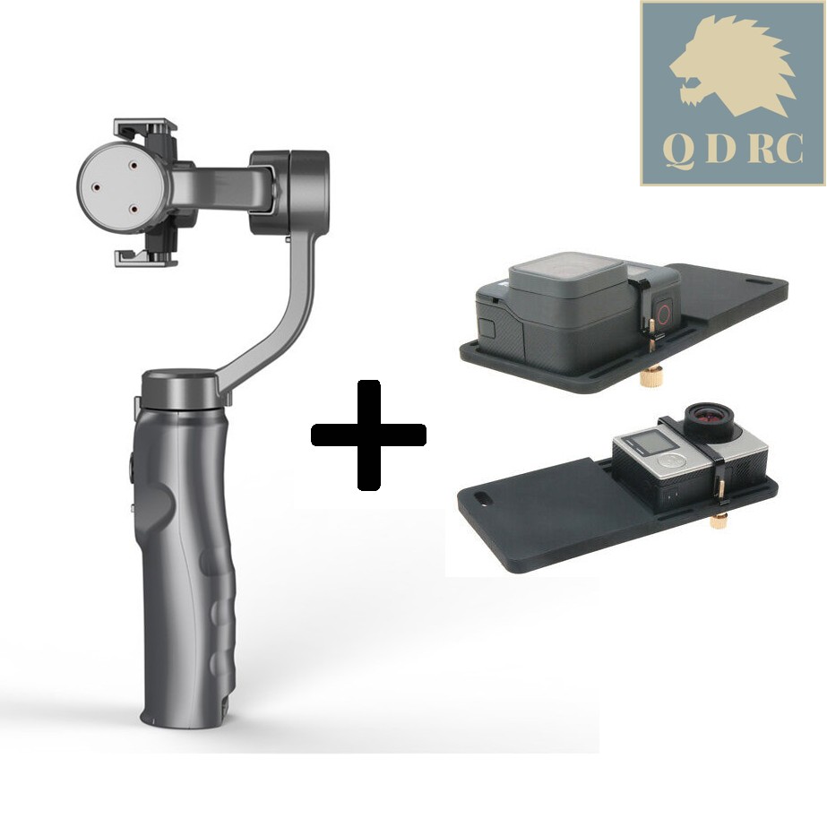 Handheld Gimbal GP H4 Bluetooth Tay cầm chống rung 3 trục điện thoại + Adapter Gimbal Gắn Gopro Xiaomi Action Camera | BigBuy360 - bigbuy360.vn