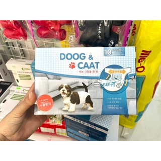 Tã bỉm tã quần sinh lý cho chó mèo Doog & Caat 4 size hộp 10 cái