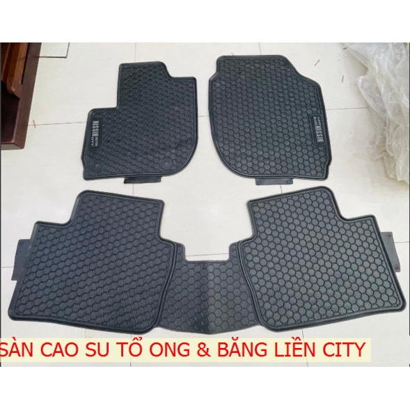 Thảm sàn, lót sàn cao su 3D cho Honda City 2016-2021