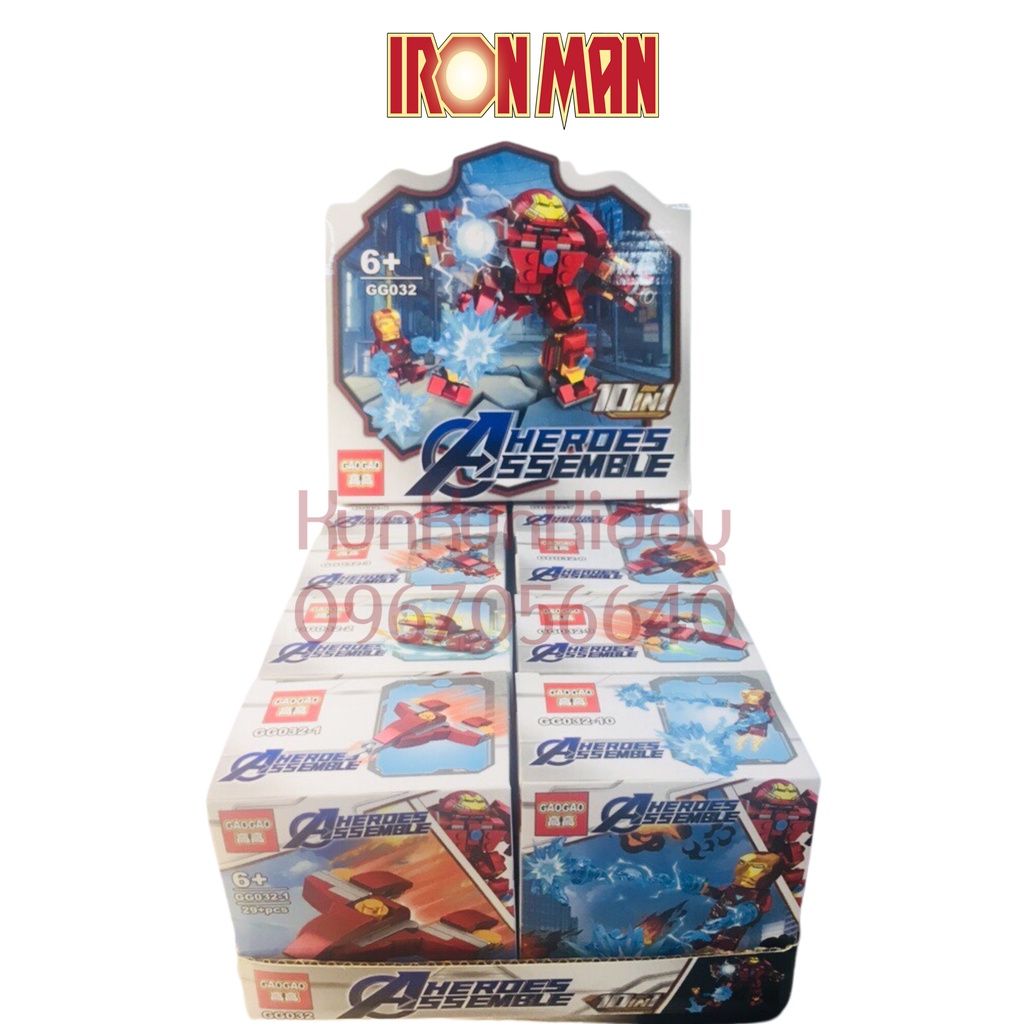 Đồ chơi lắp ghép mô hình IRON MAN