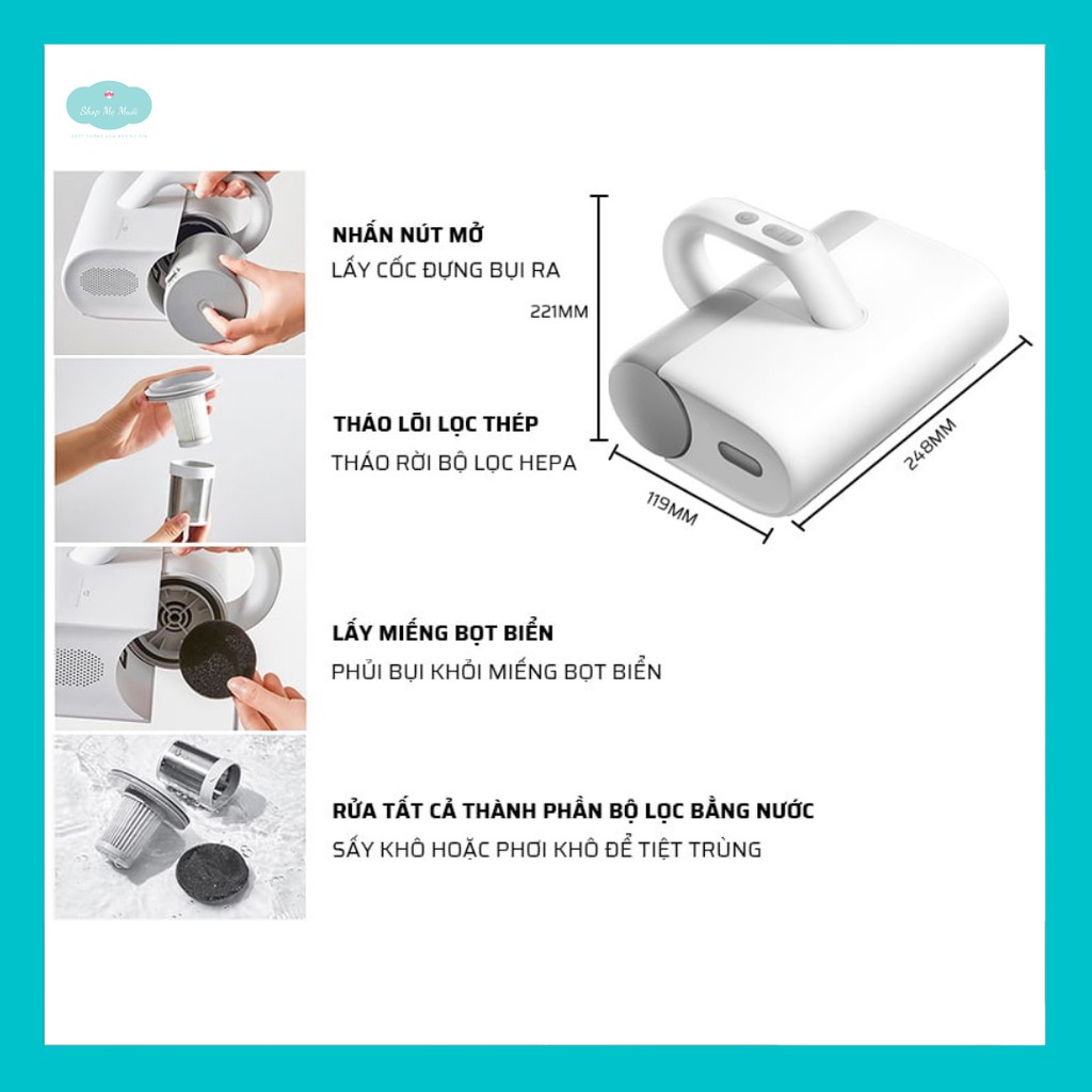 Máy hút bụi giường nệm Xiaomi Mijia MJCMY01DY