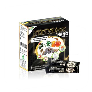 Cumin Nghệ đen Nano - HỘP 20 GÓI