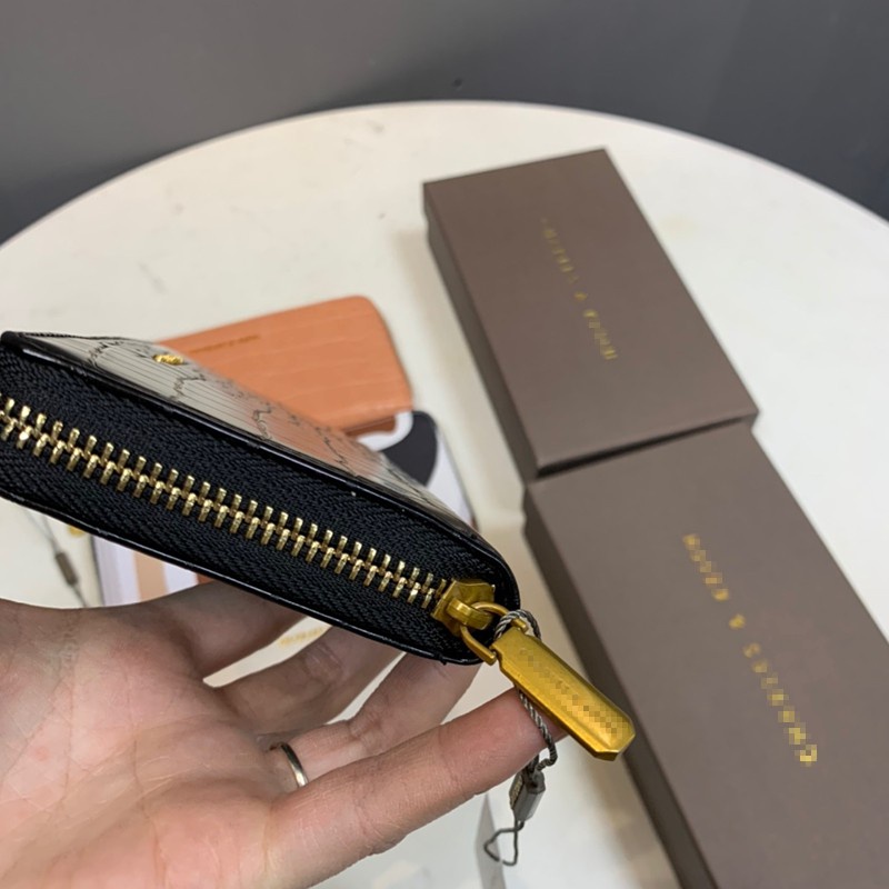 ☁❈Ví CNK 2021 CK Nhỏ Dáng Dài Họa Tiết Da Cá Sấu Có Khóa Kéo Cho Nữ CK6-10770419